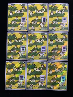 2025 Pokemon TCG S-Chinese CSV4C 136/129 AR Pidgey Art Rare Holo Lot*9 LU57 - Image 1