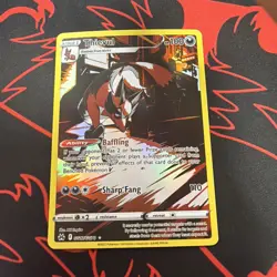 2023 POKEMON THIEVUL #GG17 CROWN ZENITH GALARIAN GALLERY FULL ART HOLO - NM - Image 1