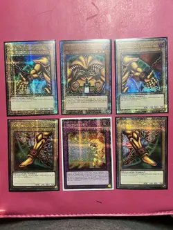 Exodia the Forbidden One Set - Quarter Century Secret Rare - Yugioh! - NM - Image 1