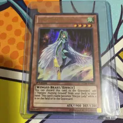 YUGIOH TCG HARPIE QUEEN LCJW-EN094 ULTRA 1ST EDITION - Image 1