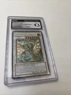 YuGiOh 2009 Ancient Fairy Dragon ANPR-EN040 Ultimate Rare CGC 9.5 - Image 2