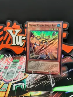 Yu-Gi-Oh! Magnet Warrior Omega Plus MZMU-EN054 Super Rare 1st Ed NM - Image 1