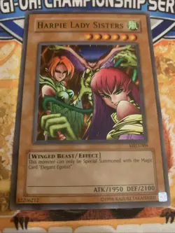 Yugioh Harpie Lady Sisters - MRD-009 Original VLP - Image 1