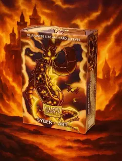 Dragon Shield Syber Japanese Size Art Sleeves 60ct - Image 1