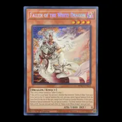 Fallen of the White Dragon BPRO-EN024 Burst Protocol Secret Rare NM YuGiOh - Image 1