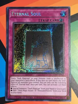 Yugioh Eternal Soul Holo LDK2-ENS06 Legendary Decks II Limited Edition NM - Image 1
