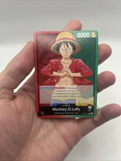 OP01-003 L Monkey.D.Luffy Leader Card One Piece CCG Romance Dawn Pre Errata - Image 3