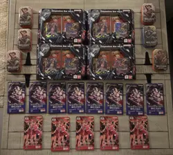 One Piece CCG Illustration Vol 6/Tins Vol 2/Multiple Booster Packs Sealed Lot - Image 1