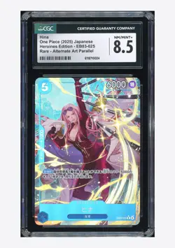 One Piece CGC 8.5 Hina R Alternate Art 2025 EB03-025 EB03 Japanese - Image 1