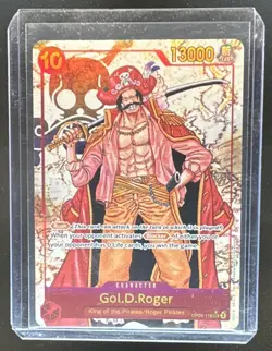 2024 One Piece Emperors in New World Gol.D.Roger Secret Rare Alt Art #OP09-118 - Image 1