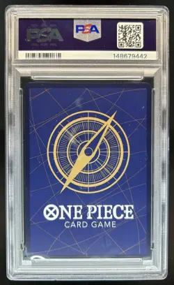 2024 One Piece Emperors in New World Buggy Rare Manga Alt Art #OP09-051 PSA 10 - Image 2