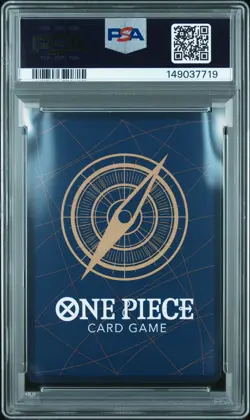 2025 ONE PIECE OP13-CARRYING ON HIS WILL TREASURE RARE MONKEY D. LUFFY PSA 10 - Image 2