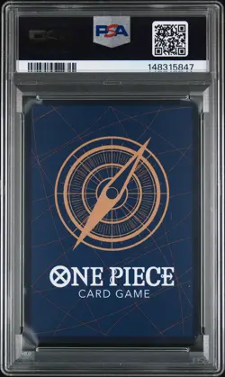 2025 ONE PIECE PRB02-PREMIUM BOOSTER VOL.2 SPECIAL ALT ART #007 SHANKS PSA 10 - Image 2