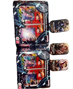 One Piece Bundle Illustration Box Vol 6 And 3 Op-13 Vol 2 Tins - Image 1