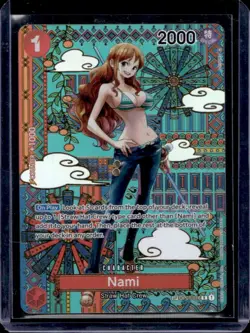 2023 One Piece Awakening New Era Nami Special Alt Art #OP01-016 - Image 1
