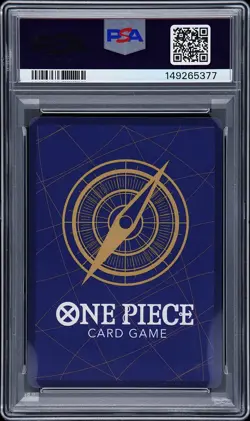 2026 ONE PIECE EB03-HEROINES EDITION MANGA ALTERNATE ART #061 UTA PSA 10 - Image 2