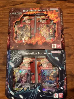 One Piece Illustration Box Bundle Vol.5 & Vol.6 | New Sealed TCG CCG anime - Image 1