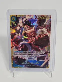One Piece TCG - Monkey D Luffy SEC English - OP11-118 - A Fist of Divine Speed - Image 1