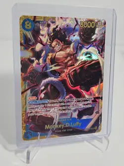 One Piece TCG - Monkey D Luffy SEC English - OP11-118 - A Fist of Divine Speed - Image 2