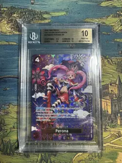 One Piece - The Azure Sea’s Seven SP Perona SR OP06-093 BGS 10 - Image 3
