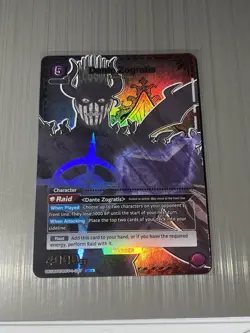 Union Arena Dante Zogratis 1 Star Alt Art (Super Rare) Black Clover English - Image 1