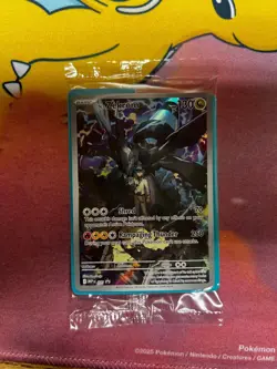 POKEMON ASCENDED HEROES ETB PROMO CARD N’S ZEKROM 31 SEALED NM - Image 1