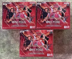 (3) One Piece Card Game: EB-03 Heroines Edition Booster Boxes - Sealed (English) - Image 1