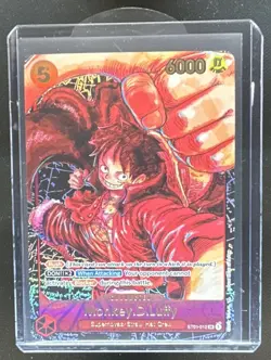 One Piece Card Game Monkey D Luffy Alternate Art #ST01-012 - Image 1