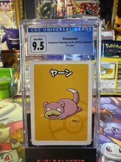 Slowpoke: Pokemon Playing Cards (2019) Japanese Old Maid - CGC 9.5 - Image 1
