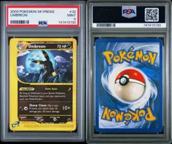 Pokemon TCG Umbreon Skyridge Rare Non-Holo Card 32/144 Vintage - Image 3