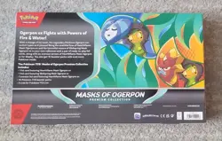 Pokemon MASKS OF OGERPON PREMIUM COLLECTION 10 Packs 2 Foils 1 Jumbo card - Image 3