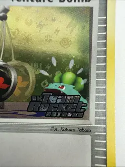Venture Bomb 93/109 EX Team Rocket Returns Reverse Holo Stamped Pokemon Card - Image 5