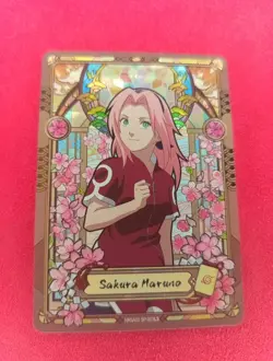 Sakura Haruno NARUTO NRSA01-SP-003L5 Naruto Kayou Card - ENGLISH - Heaven Scroll - Image 1