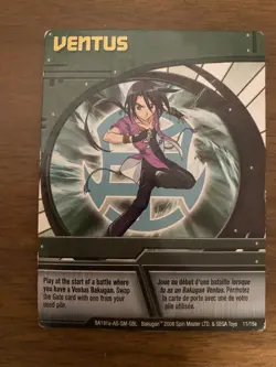 Bakugan Ability Card - Ventus 11/15a - Image 1