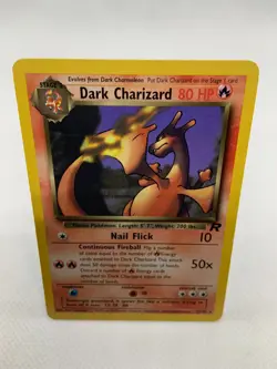 Dark Charizard 21/82 Pokemon Team Rocket Non Holo Rare WOTC Pokemon TCG Card - Image 3