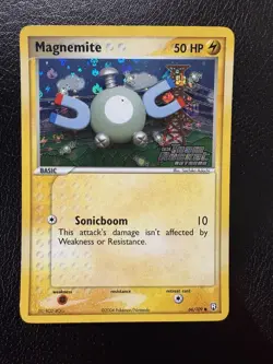Pokemon Card - Magnemite Team Rocket Returns 66/109 Reverse Holo Stamped LP - Image 1