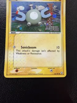 Pokemon Card - Magnemite Team Rocket Returns 66/109 Reverse Holo Stamped LP - Image 3