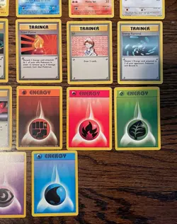 Pokemon TCG 1999 - Base Set/Jungle/Fossil LOT of 79 Cards (NO DUPLICATES) - MP - Image 5