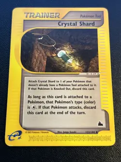 Crystal Shard 122/144 LP E Series 2003 Skyridge Pokemon Card! - Image 1