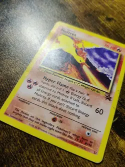 Pokemon Moltres Wizards Black Star Promo 21 70HP English TCG Card 2000 MP - Image 4