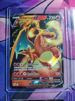 4X Pokemon Lot! Fresh Pulls! Charizard Skuntank Magnezone Cinderace Vs! V Cards - Image 2