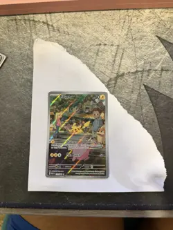 Pokemon Pikachu TCG Holo Card 173/165 Scarlet & Violet 151 WILL GRADE HIGH - Image 1