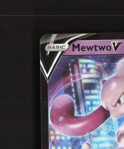 Mewtwo V SWSH223 Sword & Shield Black Star Promo Holo Stamped Pokemon Card NM - Image 3