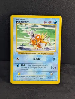 Pokemon Card | Magikarp 35/102 | Base Set Shadowless | LP - Image 1