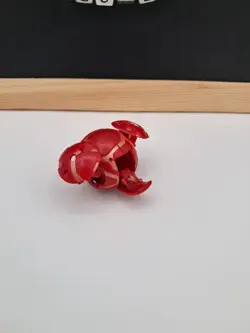 Bakugan Battle Brawlers Pyrus Saurus 400G B1 Classic Rare Open Core W/ Card - Image 3