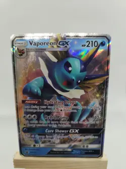 Pokemon Vaporeon GX SM172 Promo Holo SM Promo 2019 TCG Card - Image 1