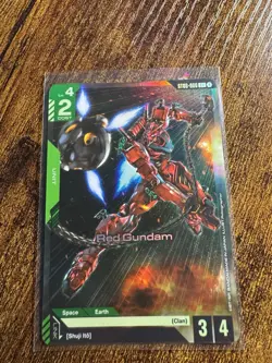 Red Gundam - ST06-006 C+ Gundam Card Game - Image 1
