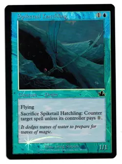 Magic the Gathering MTG Card: Spiketail Hatchling FOIL 49/143 Prophecy! NM - Image 1
