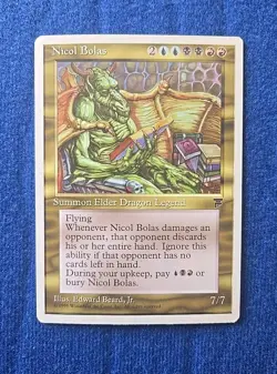 Nicol Bolas, Chronicles #81 MTG 1995 Magic The Gathering LP - Image 1