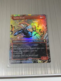 Spider-Punk (0207) (Borderless) Marvel's Spider-Man Foil - Image 1